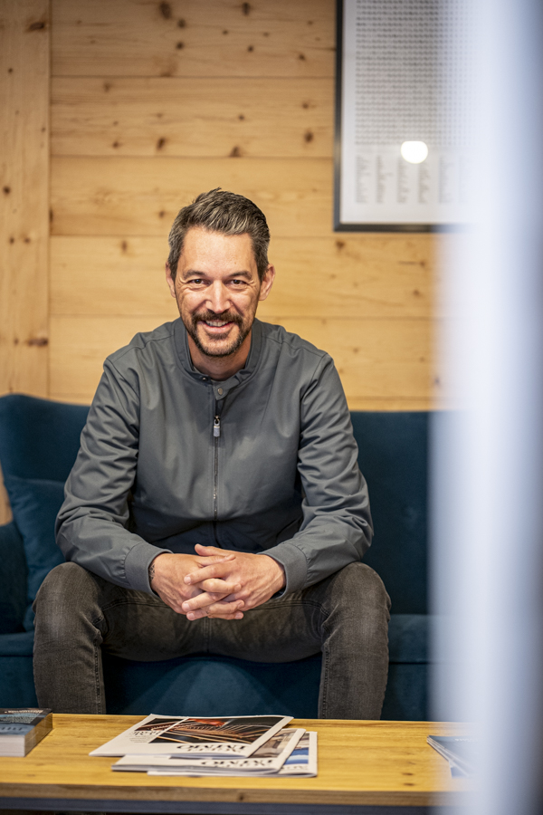 Nicolas Machoud, gérant-fondateur de Bagnes Immobilier